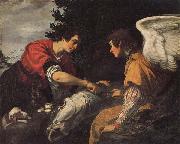 Tobias and the Angel Jacopo Vignali
